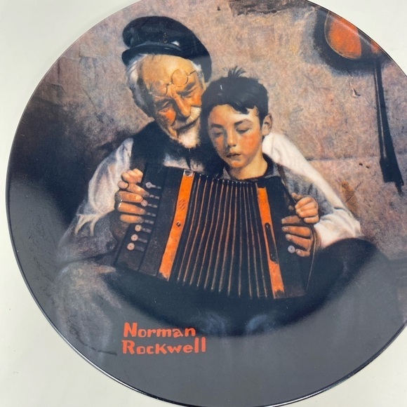 Bundle of 4 Norman Rockwell Collectible Plates - Picture 3 of 6
